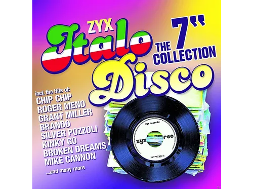 CD ZYX Italo Disco The 7 Inch Collection von Various Artists 2CDs mit Chip Chip
