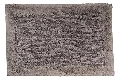 RIDDER Teppich Amelie braun 60x90 cm - Wendeteppich mit ca. 10/14 mm Flor, umweltfreundliche Farben und hohe Faserdichte für angenehmen Komfort. Waschbar bei 30°C, ideal für den täglichen Einsatz im Bad.