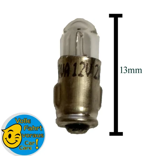 NARVA 17051 Signal-/Kontrolllampe 12V 2 Watt BA7s Innenraum-/Tacholampe