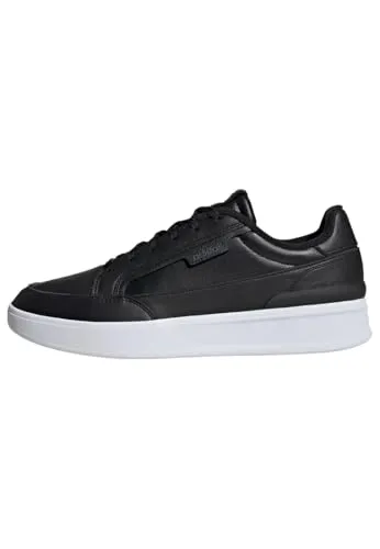 ADIDAS SPORTSWEAR "ASPYRE" Sneaker Gr. 40, schwarz - Sportliche Sneaker aus weichem Full-Grain-Leder mit dämpfender Zwischensohle und griffiger Außensohle – ideal für lässige Looks und den ganzen Tag über Komfort.