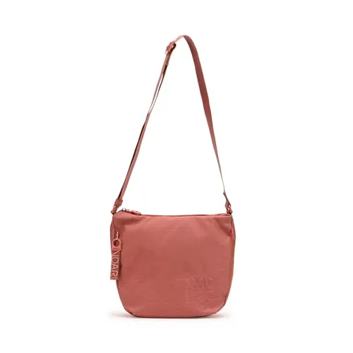 Mandarina Duck Schultertasche Crossover Bag rot - Stylische Schultertasche aus robustem Polyester, ideal für den Alltag. Mit verstellbarem Schulterriemen und praktischem Zipper-Verschluss.