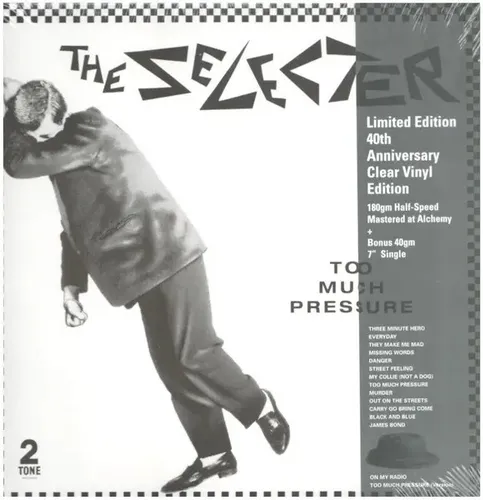 LP Selecter Too Much Pressure CLEAR 180G VINYL / CLEAR BONUS 7"/ OBI Chrysal