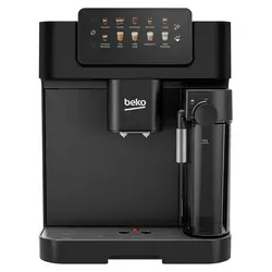 Beko Caffé Experto CEG 7304 B - Kaffeevollautomat - Kaffeevollautomat mit 250 g Kaffeemühle, 19 bar Druck und 2 l Wasserbehälter. Ideal für Haushalt und Büro, bietet die Möglichkeit, zwei Tassen gleichzeitig zuzubereiten und verfügt über eine automatische Reinigungsfunktion.