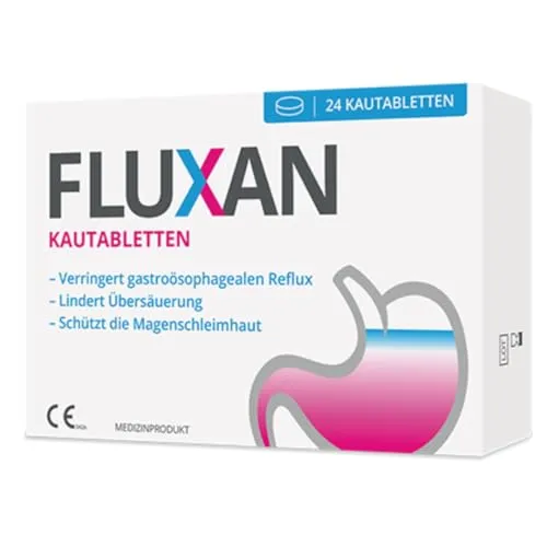 FLUXAN Kautabletten – gegen Sodbrennen und Reflux