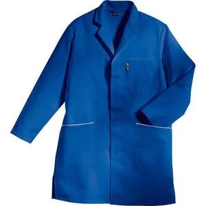 Uvex Arbeitskittel 414 Herren, blau, Größe 44/46 - Hochwertiger Arbeitskittel für Herren in Blau, aus strapazierfähiger Baumwolle. Mit praktischen Taschen und Seitenschlitzen für optimale Bewegungsfreiheit.