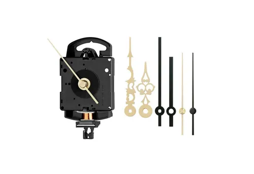 JUNGHANS Wanduhr Quarz-Pendel-Uhrwerk-Set SK 817 mit Zeiger-Set - Wanduhren-Set von JUNGHANS mit hochwertigem Quarz-Pendel-Uhrwerk und vielfältigem Zeiger-Set für individuelle Gestaltung.