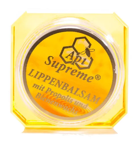 Bienen-Diätic GmbH Lippenbalsam Api Supreme - Lippenbalsam mit Propolis und Bienenwachs, spendet Feuchtigkeit und sorgt für geschmeidige Lippen – hergestellt in Deutschland.