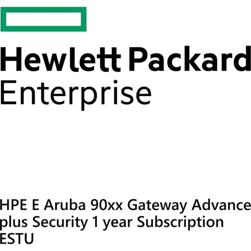 HPE Aruba Gateway Advanced Security - Abonnement-Lizenz (1 Jahr) - ESD