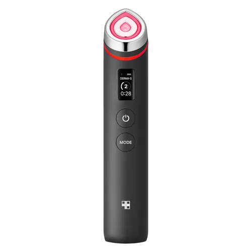 Medicube Age R Booster Pro 6 in 1 Gesichtsmassagegerät - Schwarz - Vielseitiges Gesichtsmassagegerät für eine angenehme Anwendung. In elegantem Schwarz, ideal für die tägliche Hautpflege und Entspannung.