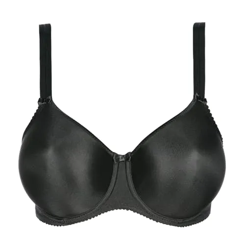 Prima Donna nahtloser Satin-BH, nicht gepolstert Gr. 85G, schwarz