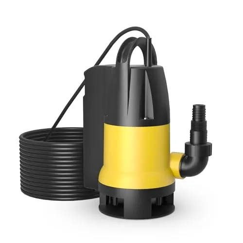 Schmutzwasserpumpe 8000 l/h 400 W - leistungsstark und vielseitig - Wasserpumpen - Mit einer Förderleistung von 8000 l/h und einer max. Förderhöhe von 5 m ist diese Pumpe ideal für Überschwemmungen und Baugruben.