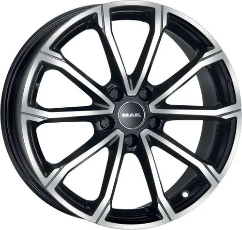 Alufelge MAK DaVinci 7.5x18 BLACK MIRROR - Alufelge für stilvolle Fahrzeuge, 5x112 ET 46, verleiht deinem Auto einen eleganten Look und ist besonders robust.