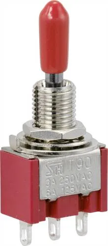 TRU COMPONENTS TC-9353984 Wippschalter 250 V/AC 3A 1 x Ein/Aus/Ein rastend 1St.