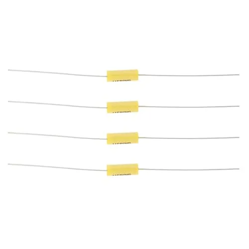 OTOTEC 4 Stück 0,022 µF Kondensatoren für Gitarren-Tonschaltungen Kondensatoren für Einzelspulen Und Humbucker Ideal für E-Gitarren- Und Bassgitarren