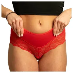Benonetti Hipster Damen Baumwolle - 3er Pack - Nahtlose Panties mit Spitze - Elegante Benonetti Damen Hipster im 3er Pack, nahtlos und aus hochwertiger Baumwolle für höchsten Tragekomfort. Perfekt für jeden Anlass und sorgt für ein frisches Gefühl den ganzen Tag.