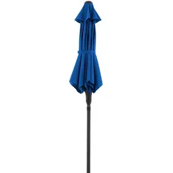 Doppler LIFE Lift Sonnenschirm Ø180 cm - Anthrazit - Flexibler Sonnenschutz mit Lift-Funktion für Garten, Terrasse oder Balkon. Der kompakte Ø180 cm Sonnenschirm ist ideal für kleine Sitzbereiche und lässt sich komfortabel stufenlos öffnen und schließen.