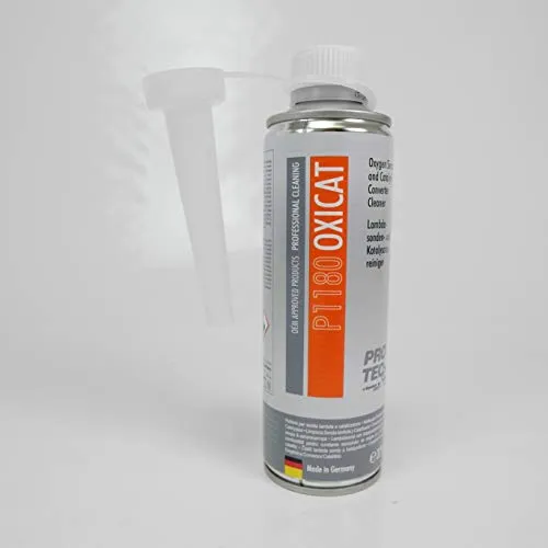 ProTec Oxicat Katalysator- und Lambdasonderreiniger 375 ml - Lambdasonden-Reiniger für effektive Entfernung von Ruß- und Kohlenstoffrückständen, optimiert die Motor-Performance und schützt vor erneuter Verschmutzung.