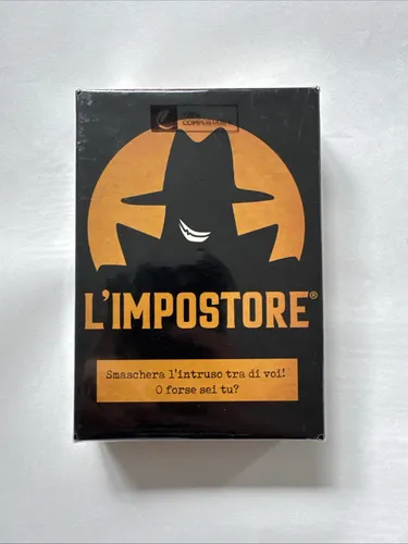 S160 Oh Happy Games L'Impostore - Gioco di Bluff e Creatività per Tutte le Età