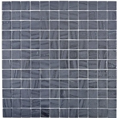 Mosaikfliese ECO Recycling GLAS ECO schwarz anthrazit MOS360-03_f | 10 ...