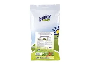 bunny KaninchenTraum Basic für Zwergkaninchen 4 kg - Kleintierfutter für gesunde Zwergkaninchen, reich an 42 Pflanzen für optimale Zahngesundheit und Darmflora. Ideal ab dem 6. Lebensmonat, ohne Konservierungsstoffe.