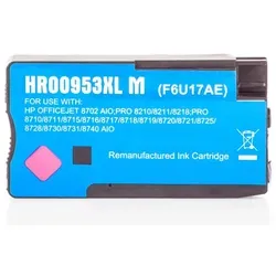 Kompatible HP 953XL Tintenpatrone in Magenta - Druckerpatrone für HP OfficeJet Pro 8720 und mehr, bietet 20 ml brillante Farbdruckqualität und hohe Seitenleistung für professionelle Ausdrucke.