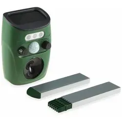 CHILITEC Ultraschall-Tierscheuche UTS Solar Pro - Solarbetriebene Tierscheuche mit Bewegungsmelder, ideal zum Schutz von Garten und Grundstück vor unerwünschten Tieren.