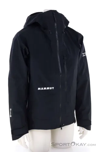 Mammut Eiger Nordwand Advanced HS Hooded Jacket Men - Hardshelljacke - Regenjacke mit leichtem GORE-TEX Pro-Material, ideal für schnelle Anstiege. Integrierter RECCO-Reflektor für Sicherheit und kompaktes Design für einfache Verstaubarkeit.