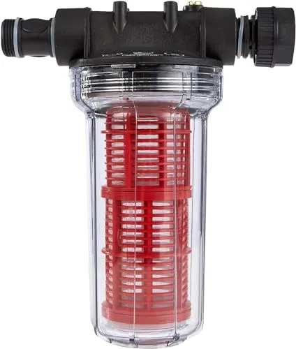 Original Einhell Vorfilter 25 cm - Pumpen-Zubehör mit herausnehmbaren Feinfilter, schützt vor Verschmutzungen und sorgt für max. Durchfluss von 4300 l/h