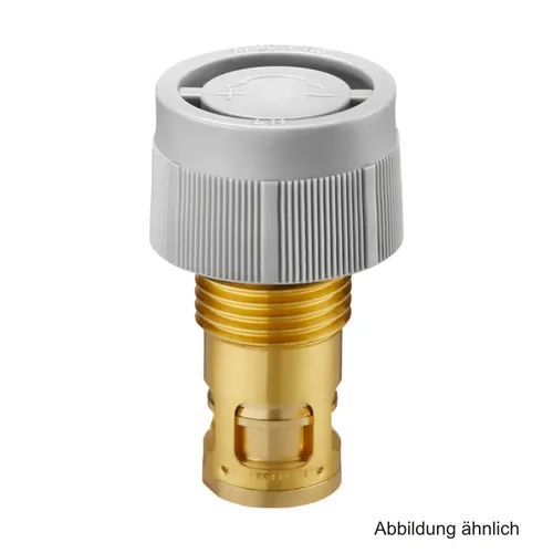 Oventrop Ventileinsatz GHQ 1/2" AG mit Sitzabdichtung - Thermostat-Ventileinsatz geeignet für Kompaktheizkörper, voreinstellbar für hydraulischen Abgleich, passend für zahlreiche Marken wie Arbonia und Purmo.