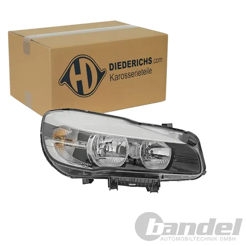Diederichs Hauptscheinwerfer HD Priority Parts 1240080 - Frontscheinwerfer für optimale Sicht und Sicherheit, passend für verschiedene Fahrzeugmodelle und mit robustem Design.