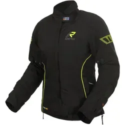 Rukka Hermia Gore-Tex Damen Motorrad Textiljacke, schwarz-gelb, Größe 34