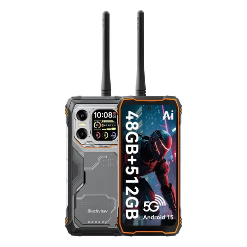 Blackview XPLORE 1 5G Walkie Talkie - Robust mit 6,78" Display - Entdecken Sie das Blackview XPLORE 1 Walkie Talkie mit 20000mAh Akku und 16GB+512GB Speicher. Ideal für den professionellen Einsatz und Outdoor-Aktivitäten.