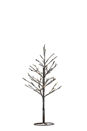 Sirius Leuchtbaum Alex Tree mit 120 warmweißen LEDs - Lichterketten für Außen & Innen, dekorativer Leuchtbaum in schneebedecktem Design, ideal für stimmungsvolle Weihnachtsbeleuchtung im Garten oder auf der Terrasse.