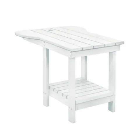 Dresen, Starke MĂ¶bel Muskoka Generation Line Tisch mit Schirmloch A12 White, fĂĽr C01 8075810006094