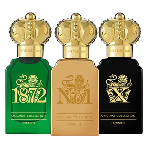 Clive Christian Original Collection Travellers Set Feminine (3x10 ml) - Damendüfte - Hochwertiges Duftset mit 3 edlen Parfums für unterwegs, ideal für Frauen, die Vielfalt und Eleganz schätzen.