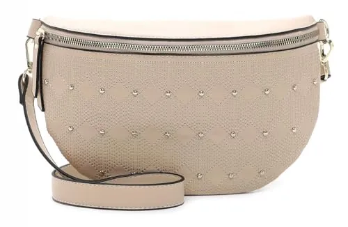 Tamaris Madeline Crossover Bag Beige – Stilvolle Umhängetasche - Die Tamaris Madeline Crossover Bag vereint auffälliges Design mit praktischer Handhabung. Ideal für den Alltag, bietet sie Platz für Wertsachen und Kleinigkeiten. Maße: 30 x 15 x 6 cm.