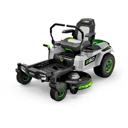 EGO ZT4201E-L EGO Z6 107cm Aufsitzrasenmäher Kit - Zubehör für Gartengeräte, der erste plattformkompatible ZTR-Aufsitzmäher mit bis zu 10.000 m² Mähfläche pro Akkuladung und blitzschnellem Multi-Port-Ladegerät.