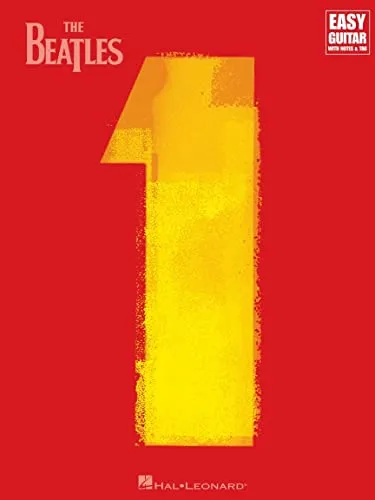 The Beatles - 1: Easy Guitar with Riffs & Solos - Lehrbuch für Gitarre mit Noten und Tab, ideal für Anfänger und Fans der Beatles, um die bekanntesten Songs zu spielen.