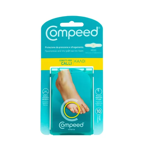 Cerotti Per Calli Medio Compeed® 10 Pezzi
