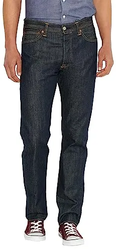 Levi's 501 Original Fit Jeans - One Wash, 32W/34L - Jeans mit gerader Passform, hergestellt mit Water<undlt>Less Technologie für 96 % weniger Wasserverbrauch. Original amerikanischer Stil, ideal für individuelle Looks.
