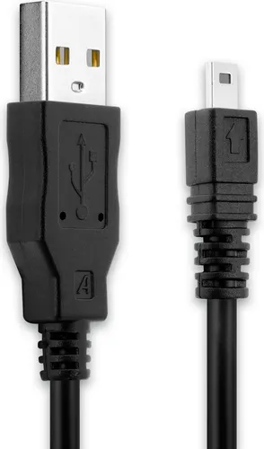 CELLONIC 8 Pin Mini USB Datenkabel kompatibel mit Nikon D750 D3300 D5200 D5300 D3200 D7200 Coolpix 3100 3200 5600 B500, Mini USB B auf USB A 2.0 1A, für Kamera