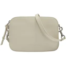 Umhängetasche LIEBESKIND BERLIN "Crossbody CARRY OVER HARRIS", Damen, Gr. B/H/T: 20,5cm x 14,5cm x 7cm, weiß (milk), Leder, Taschen, Mini Bag, Schultertasche, Handtasche Damen