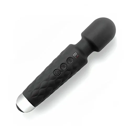 NEU „STRONGO“ Magic Wand Massagestab von „BuyAndFeelGood“ - JETZT mit 28 Vibrationsvarianten in Schwarz - Deutscher Händler