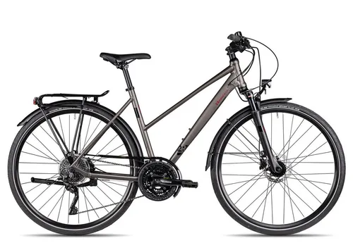 2R Manufaktur TLX30 Trapez Damen-Trekkingbike 28 Zoll - Leicht & Vielseitig - Fahrräder: 2R Manufaktur TLX30 - nur 16 kg leicht mit hochwertiger Shimano Deore Schaltung und hydraulischen Scheibenbremsen für optimale Performance auf jeder Tour.