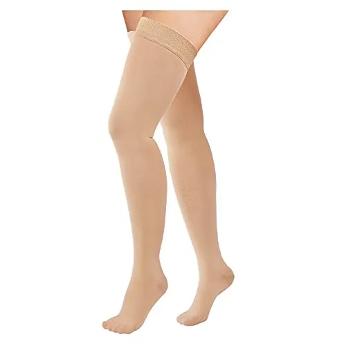 Evolyline Kompressionsstrümpfe für Damen & Herren, 20-30 mmHG - Hochwertige Kompressionsstrümpfe mit abgestufter Kompression (20-30 mmHg) für optimalen Tragekomfort. Ideal für lange Steh- oder Sitzzeiten, reduzieren sie Müdigkeit und Schwellungen in den Beinen. Erhältlich in 5 Größen.