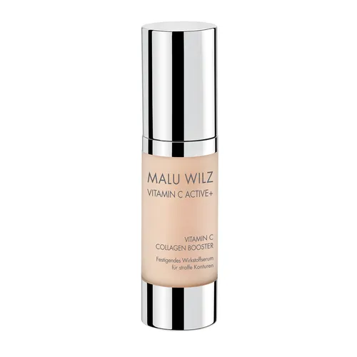 Malu Wilz Vitamin C Active+ Collagen Booster 30 ml - Serum und Kur für straffe Konturen, mit Vitamin C zur Förderung der Kollagensynthese und innovativen Collagen Booster-Peptiden für einen sichtbaren Glow-Effekt.