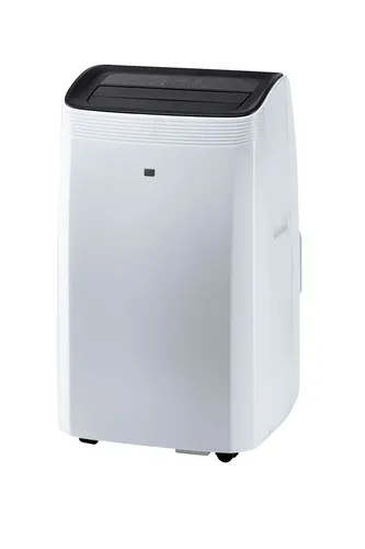 TCL 9000 BTU TAC-09CPB-NZW mobile Klimaanlage - Klimaanlage für Räume bis 26 m² mit 9000 BTU Kühlleistung, energieeffizient (A++) und umweltfreundlich dank R290 Kältemittel. Flexibel und mobil durch Rollen, mit Fernbedienung und 24h-Timer.