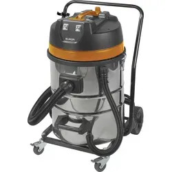 Eurom Force 2070 Nass-/Trockensauger 2000W - Nass- & Trockensauger mit 70l Kesselkapazität, ideal für Zuhause, Garagen und Restaurants. Leistungsstark mit 2000 Watt für effizientes Saugen von Flüssigkeiten und trockenen Verschmutzungen.