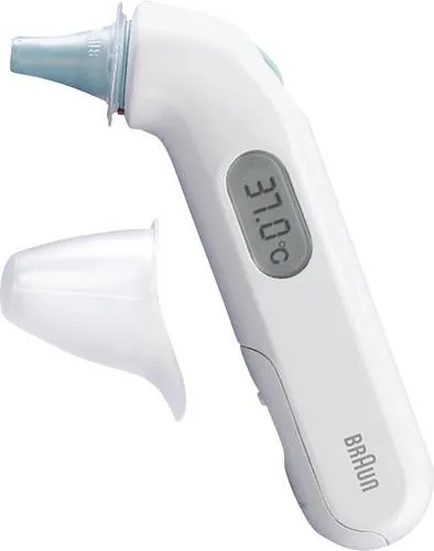 Braun ThermoScan Thermometer IRT 3030 - Ohrthermometer, präzise Messungen für die ganze Familie