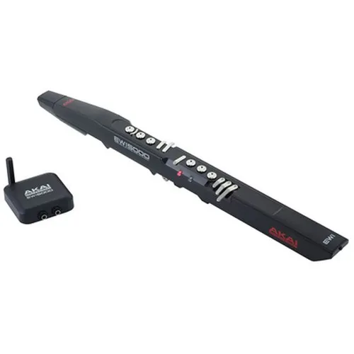 Akai Professional EWI 5000 Schwarz - Premium elektronisches Windinstrument für Live-Auftritte, mit ultra-responsivem Mundstück und 3 GB integrierter Soundlibrary von SONiVOX.